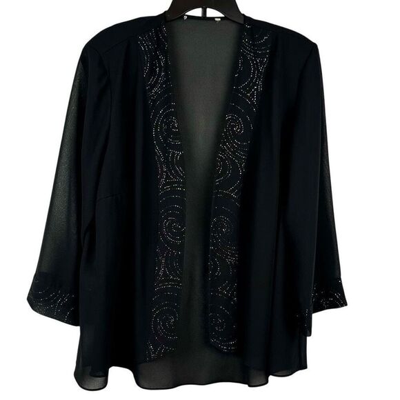 Dana Kay Black Swirl Jacket Tank Set 20WP - Picture 2 of 16